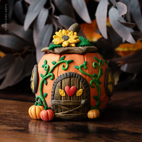 September | Pumpkin House | 2 Hr Instructor Guided Workshop | {member pricing} 1 person for $25, 2 for $35, 3 for $45, 4 for $55